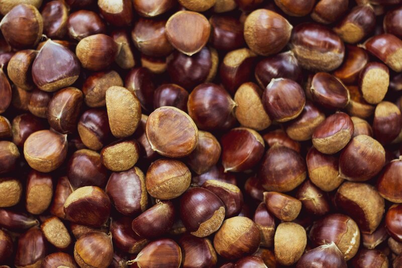 Chestnuts in a Pile