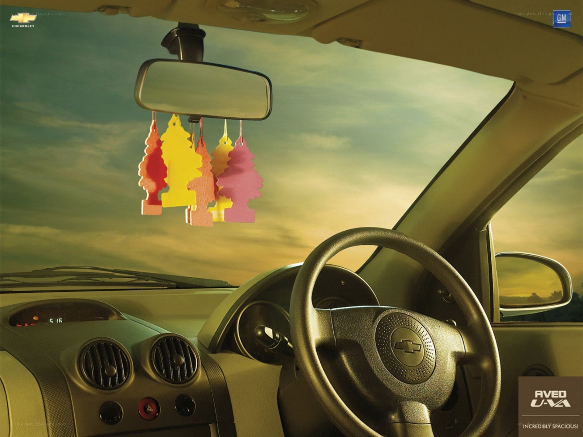 Chevrolet Aveo interior view
