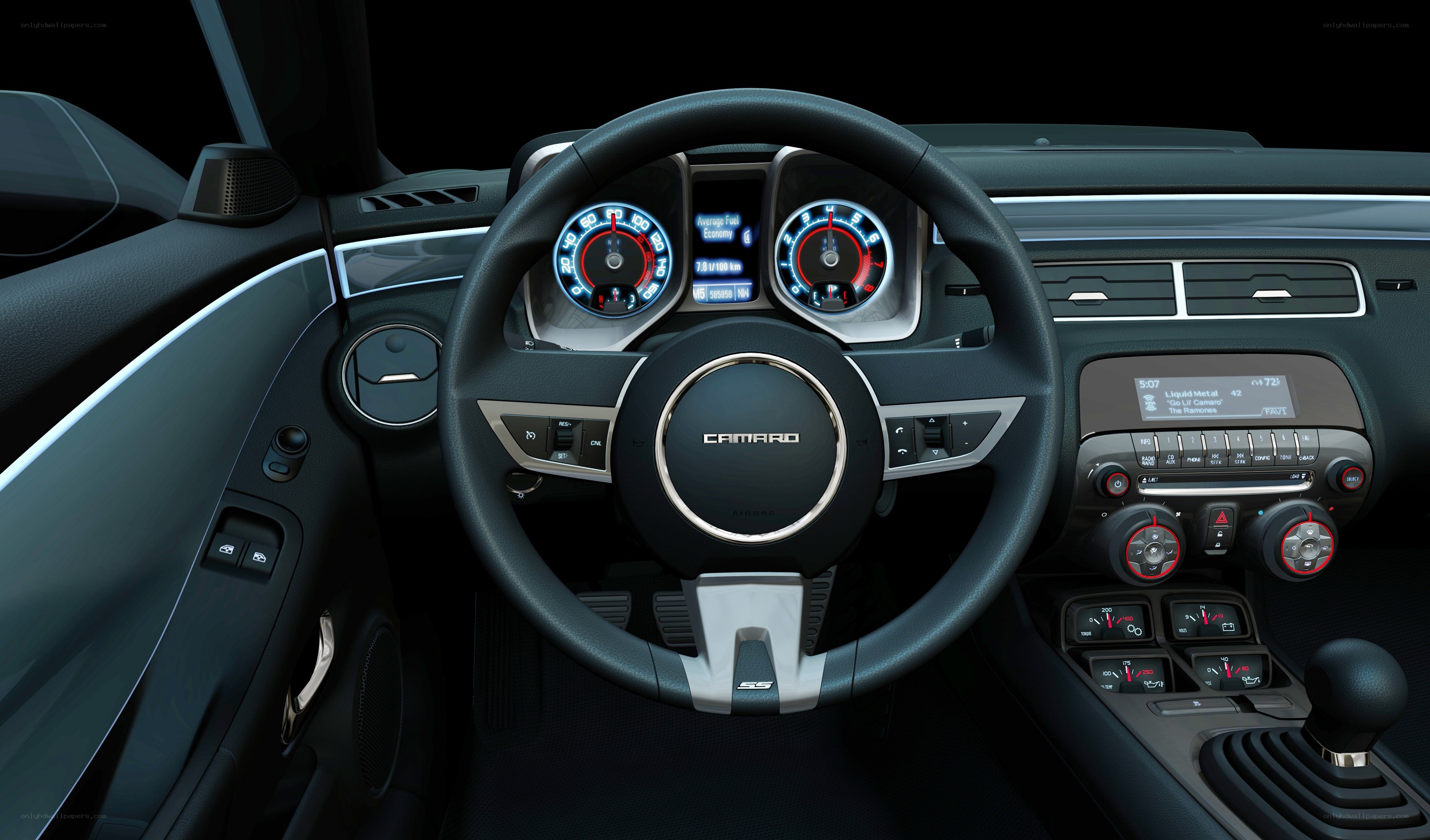 Chevrolet Camaro interior