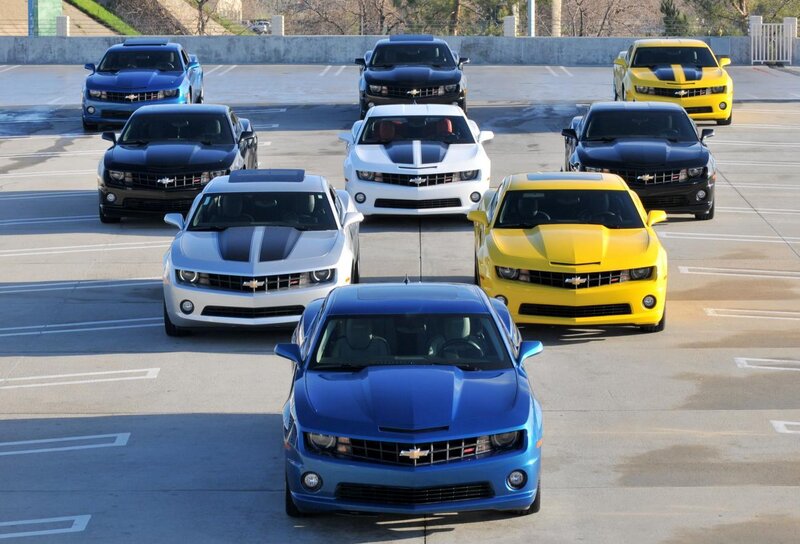 Chevrolet Camaro lineup