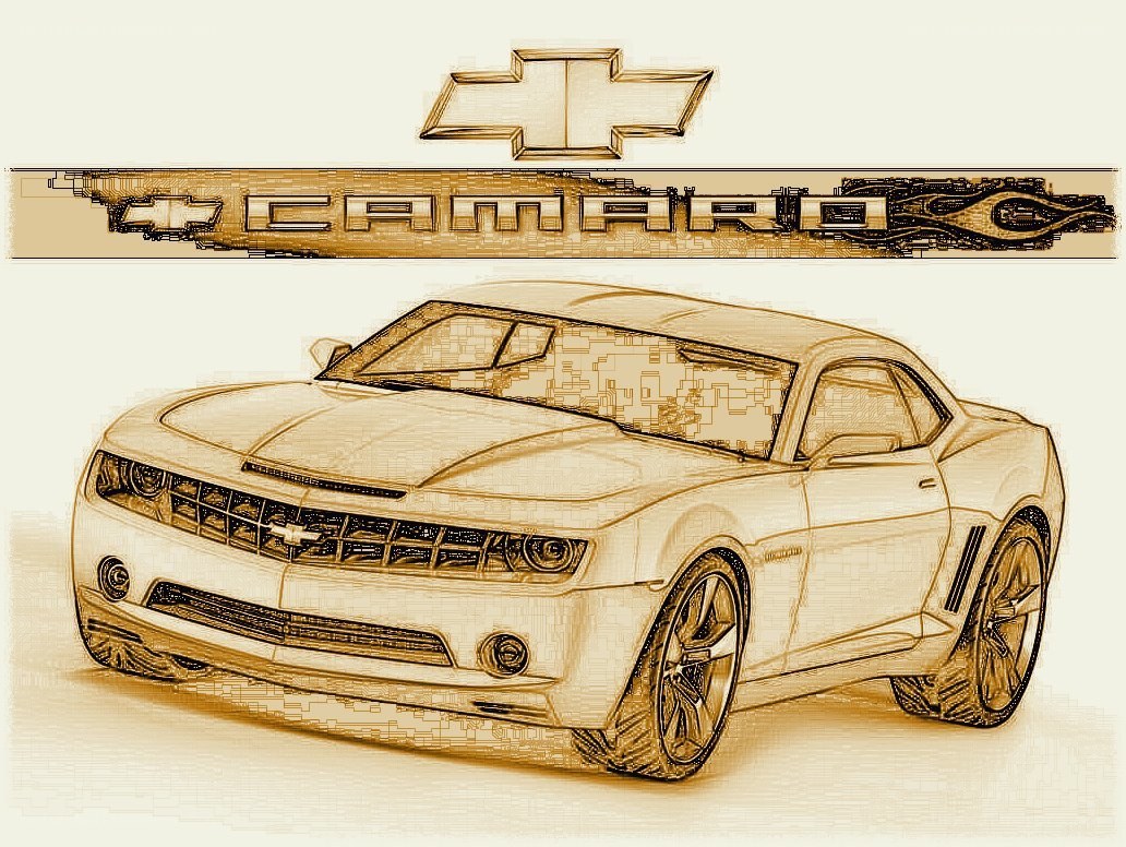 Chevrolet Camaro sketch