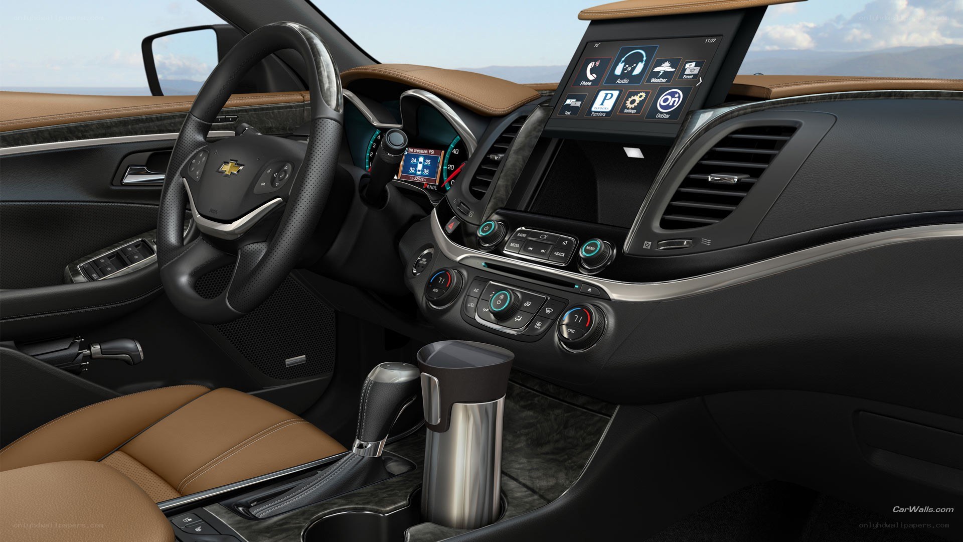 Chevrolet car interior