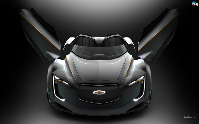 Chevrolet Concept Car — Black, Dramatic