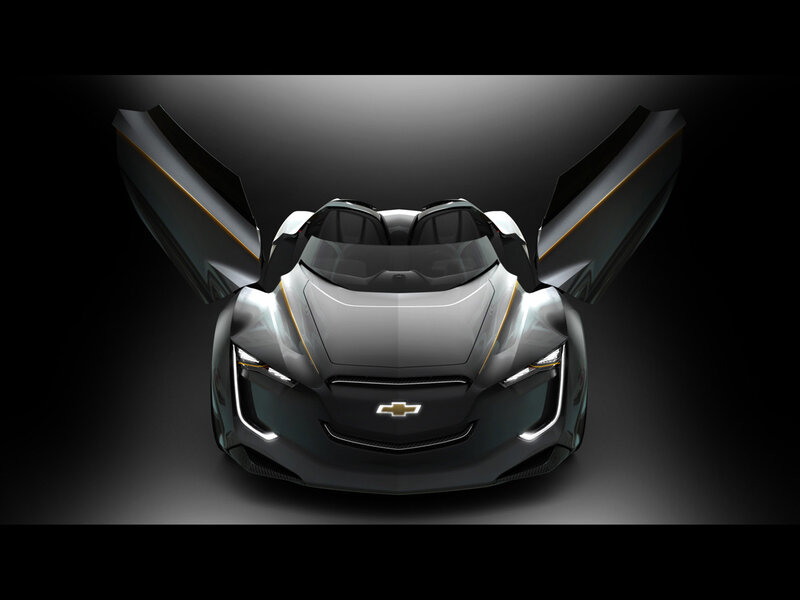 Chevrolet Concept Car — Black