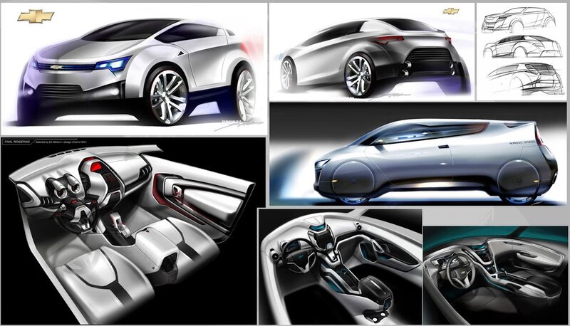 Chevrolet concept car designs
