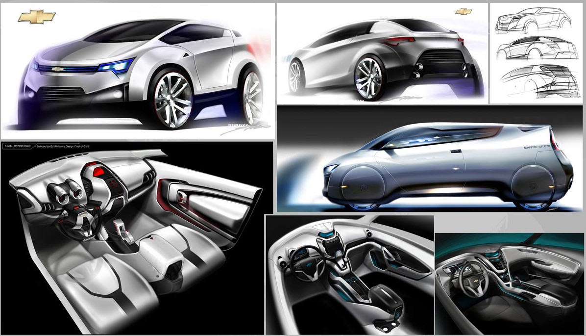 Chevrolet concept car designs
