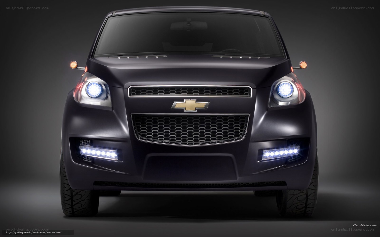 Chevrolet concept car front view