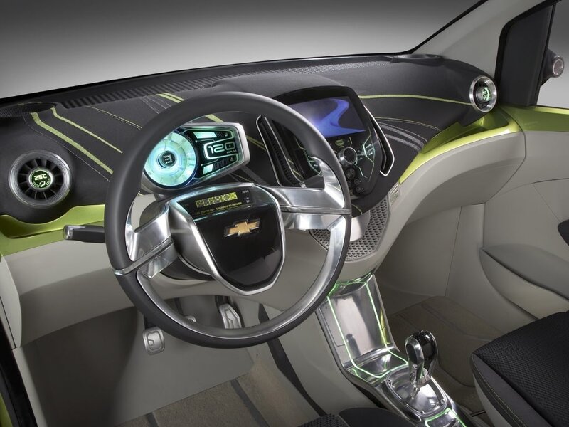 Chevrolet concept car interior