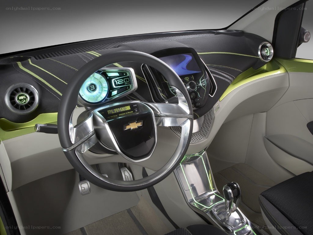 Chevrolet concept car interior