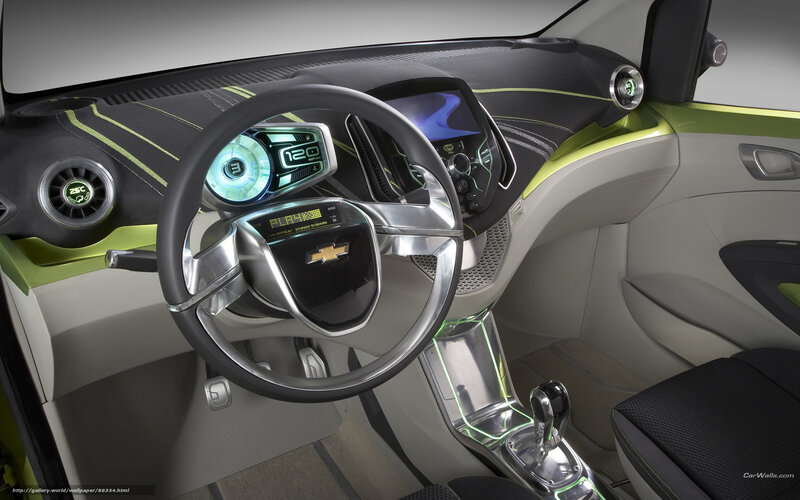 Chevrolet concept car interior