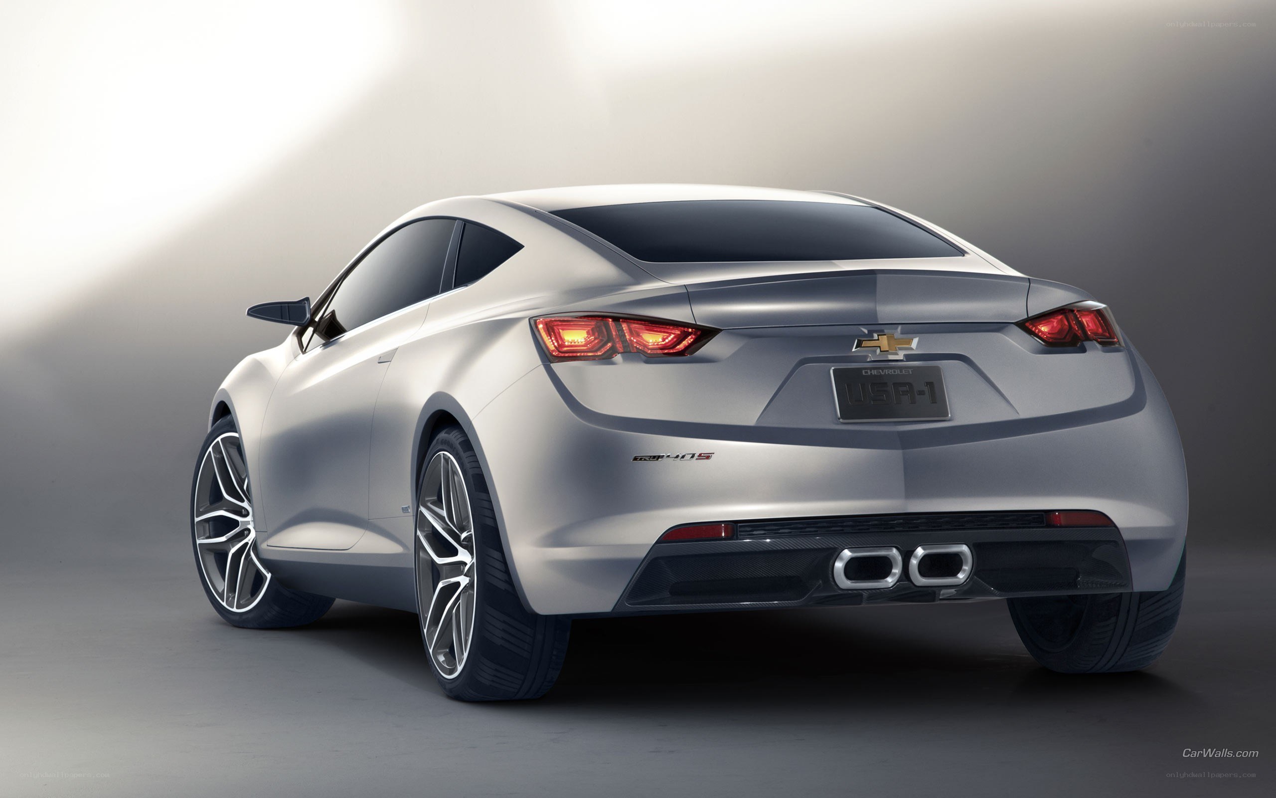 Chevrolet concept car rear view