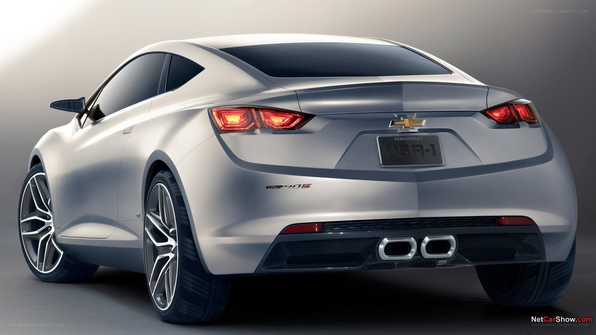 Chevrolet concept car rear view