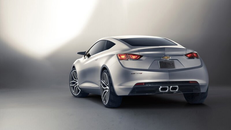 Chevrolet concept car rear view