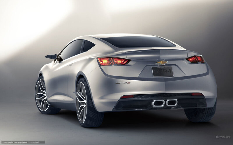 Chevrolet concept car rear view