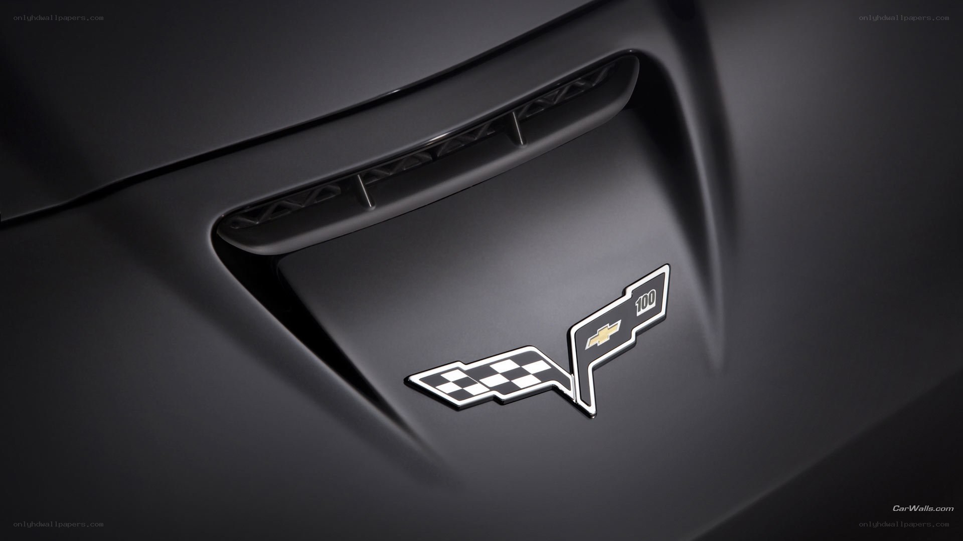 Chevrolet Corvette 100 badge