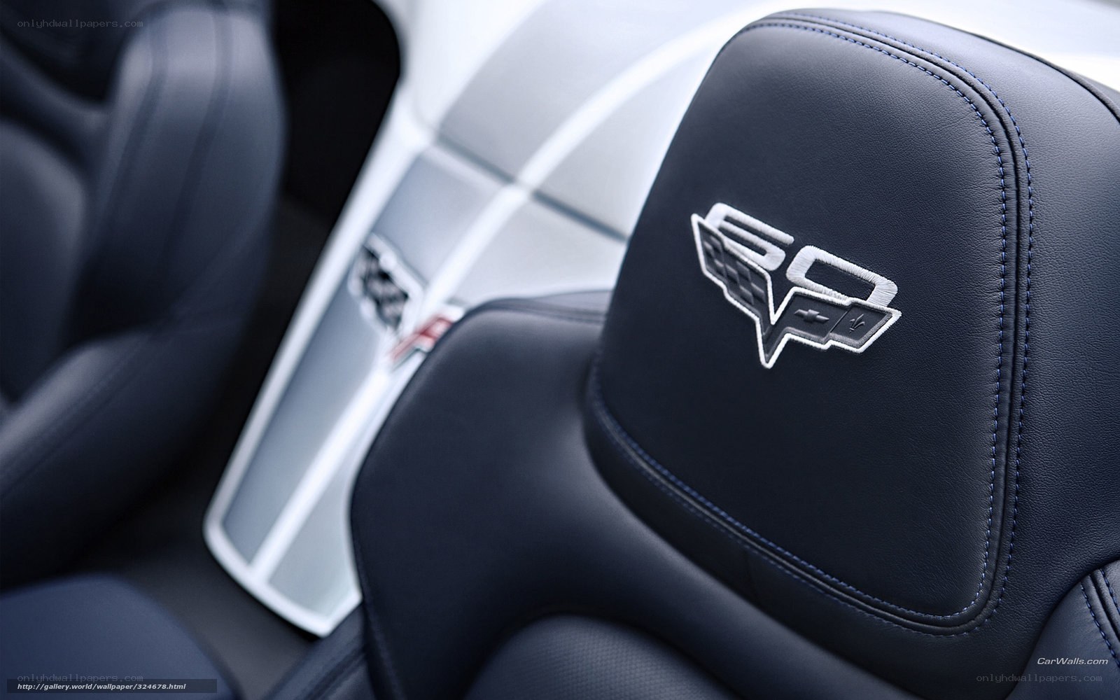 Chevrolet Corvette 50th Anniversary interior