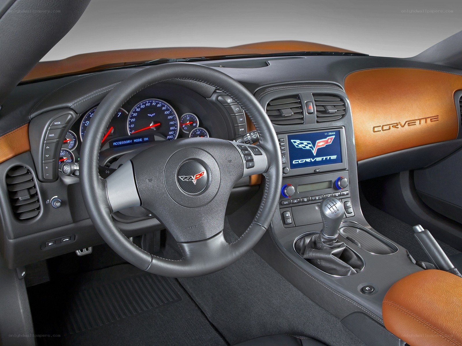 Chevrolet Corvette interior