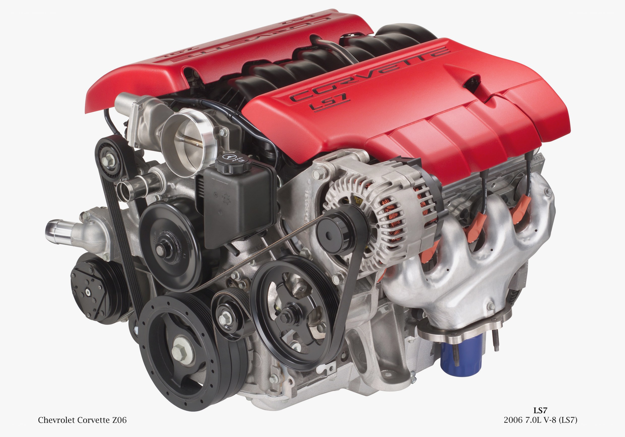 Chevrolet Corvette LS7 engine