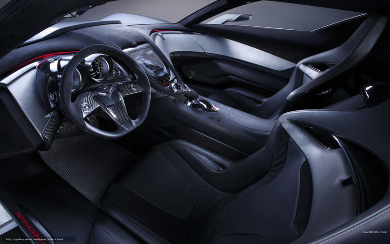 Chevrolet Corvette Stingray interior