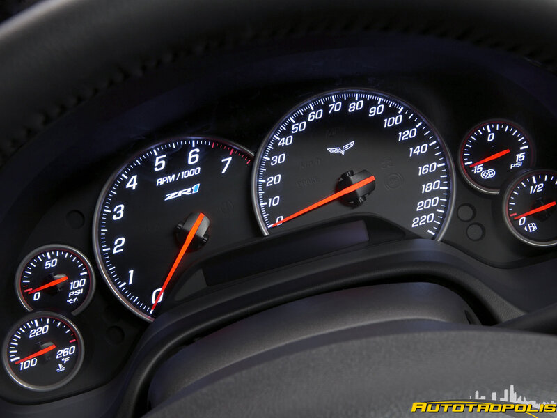Chevrolet Corvette ZR1 dashboard