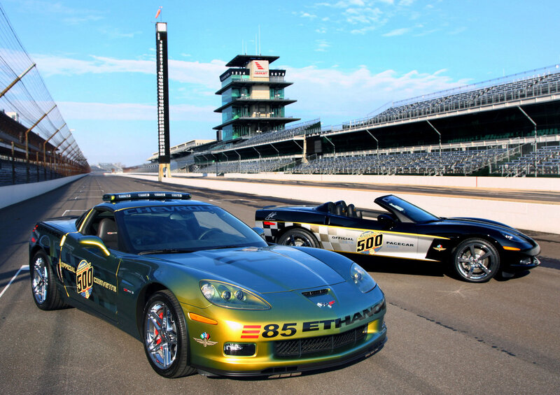 Chevrolet Corvettes at Indy