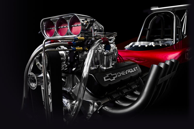 Chevrolet Drag Racing Engine