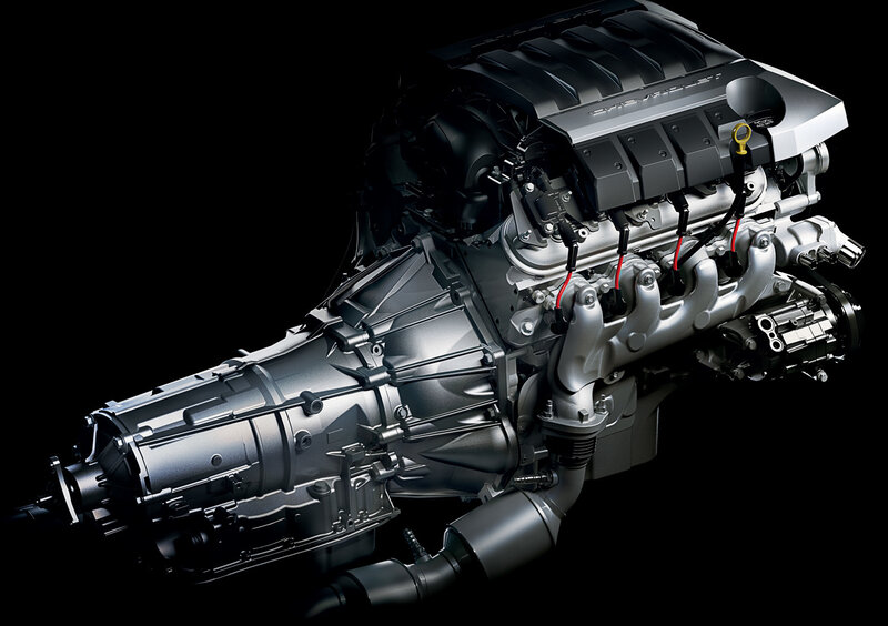 Chevrolet engine and transmission
