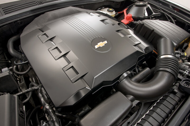 Chevrolet Engine Bay — Black