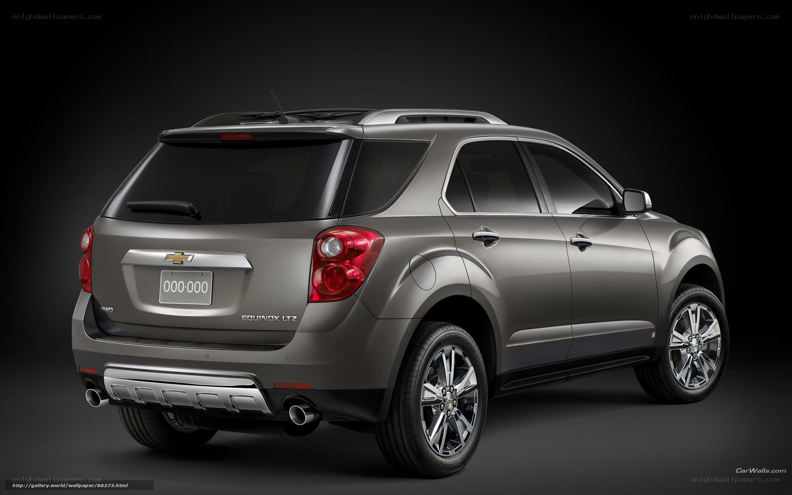 Chevrolet Equinox LTZ rear view