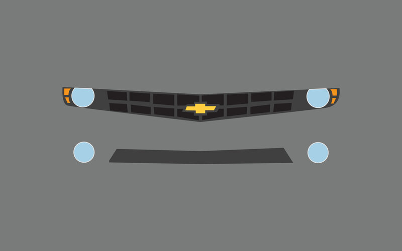 Chevrolet front grille design