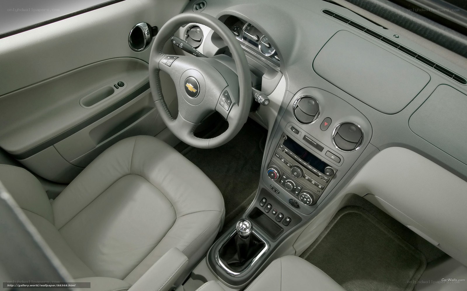Chevrolet interior dashboard