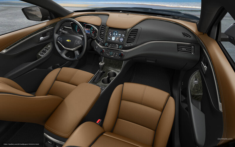 Chevrolet interior dashboard view