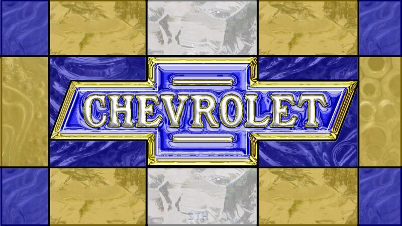 Chevrolet Logo — Blue, Decorative