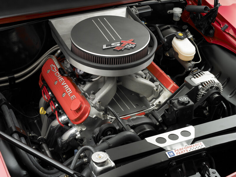 Chevrolet LSX engine bay