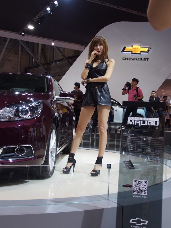 Chevrolet Malibu at auto show