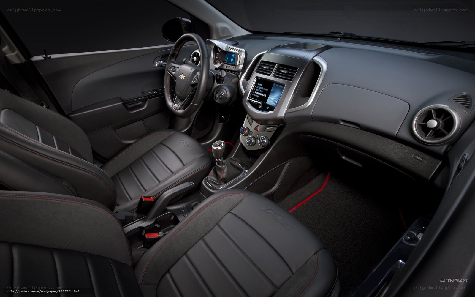 Chevrolet Sonic RS interior