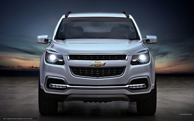 Chevrolet SUV front view