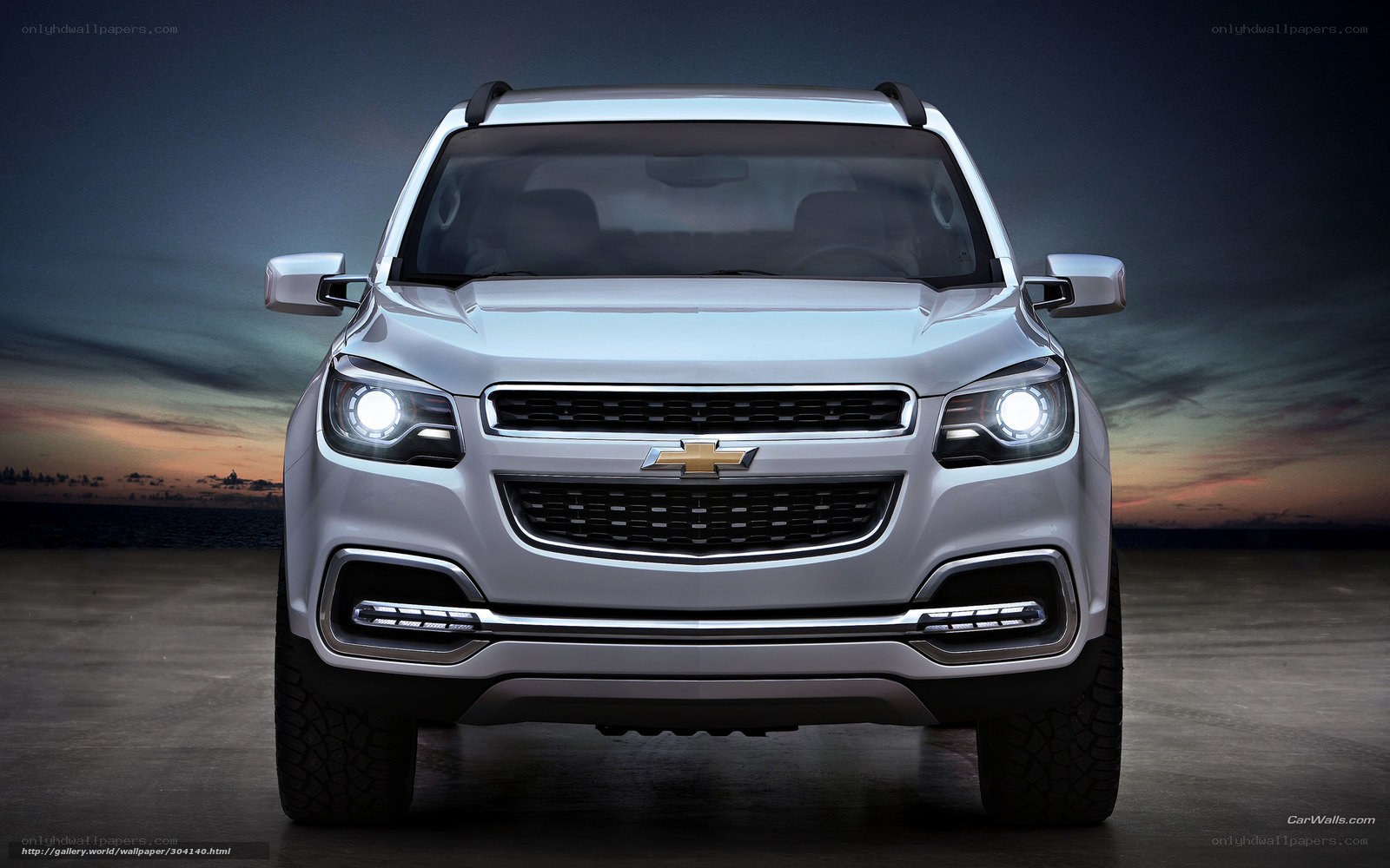 Chevrolet SUV front view