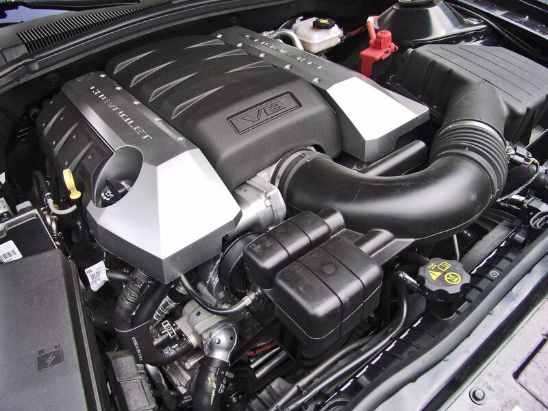 Chevrolet V8 Engine — Black