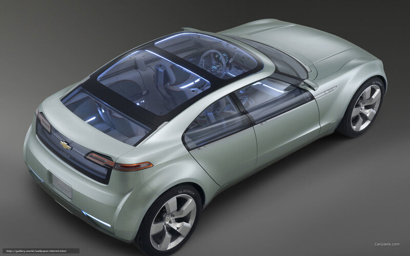 Chevrolet Volt Concept Car — Silver