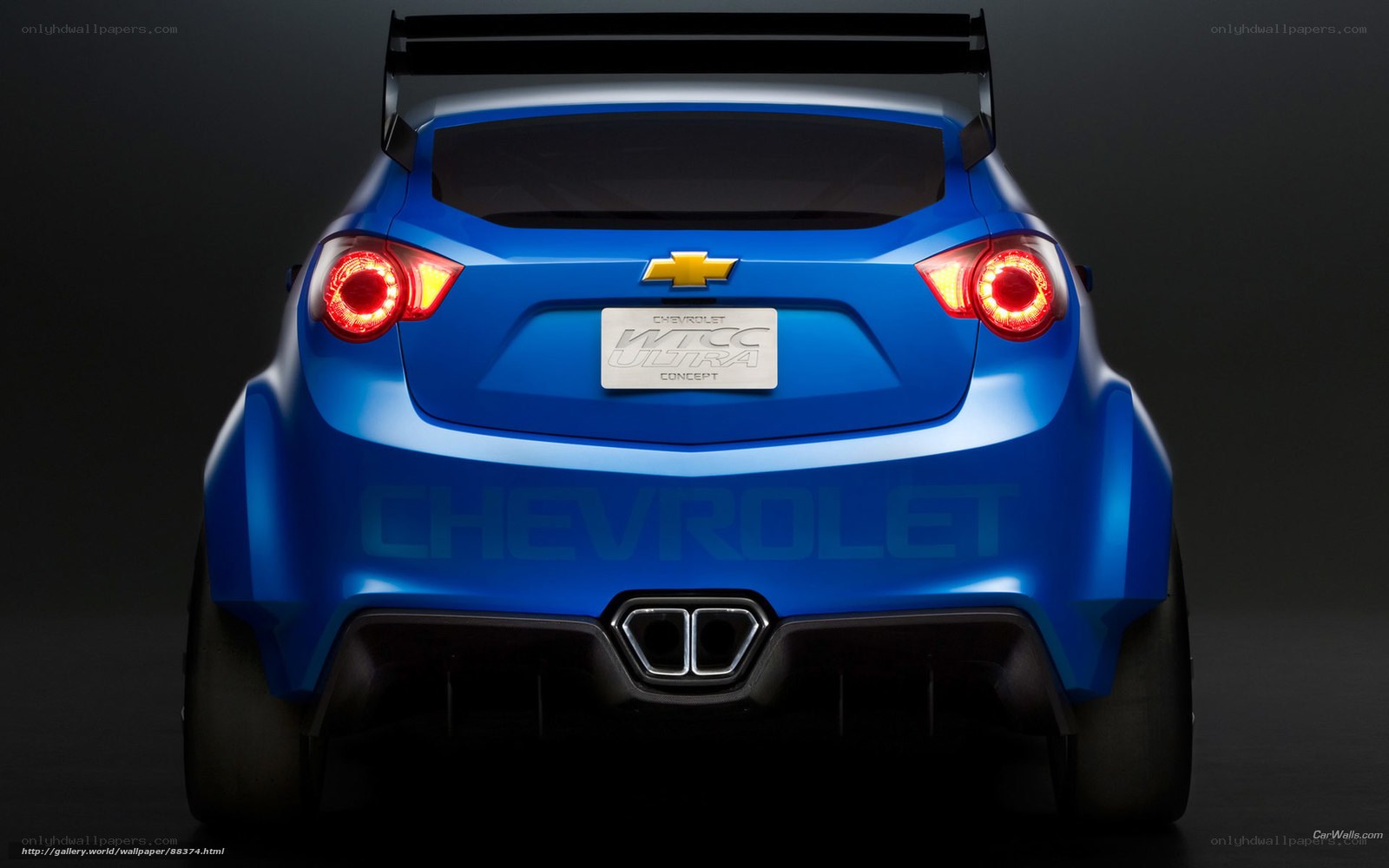 Chevrolet Volt Concept rear view