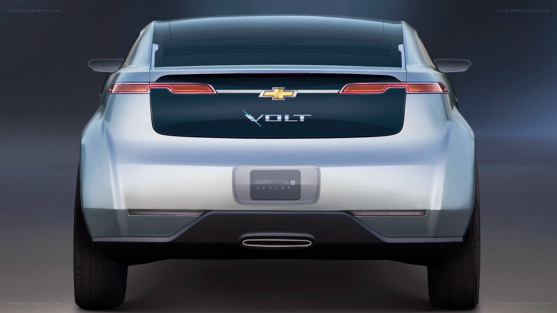Chevrolet Volt concept rear view