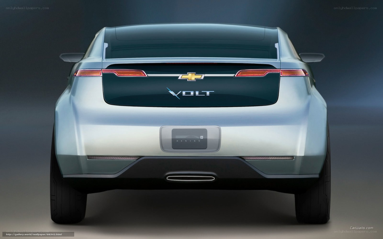 Chevrolet Volt concept rear view