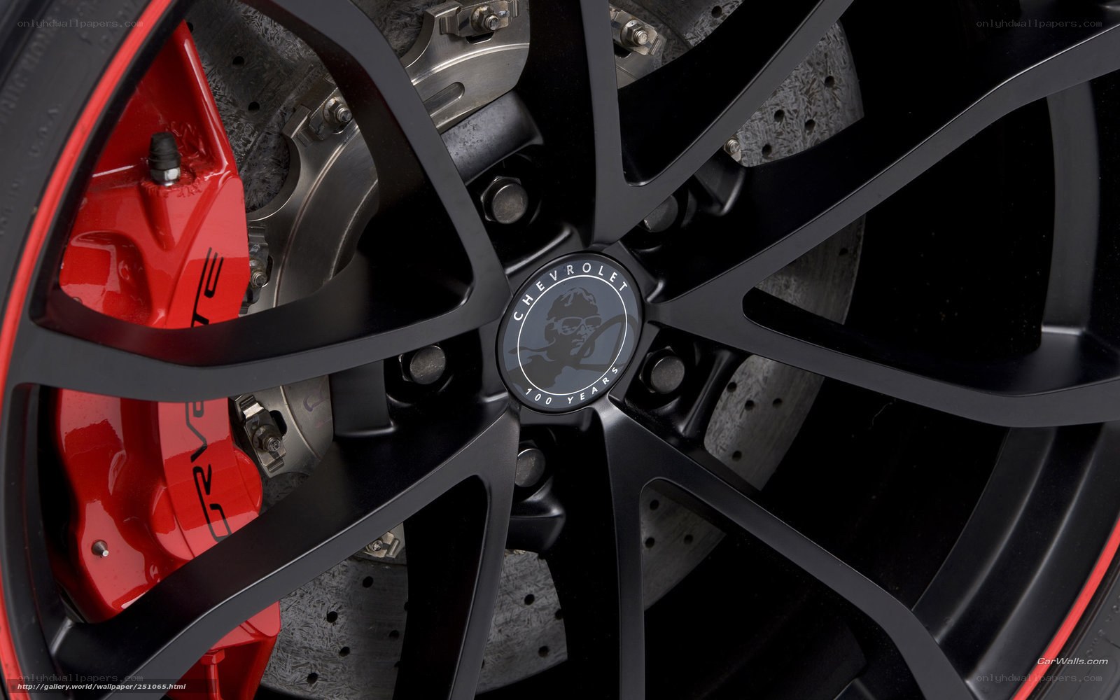 Chevrolet wheel and brake system