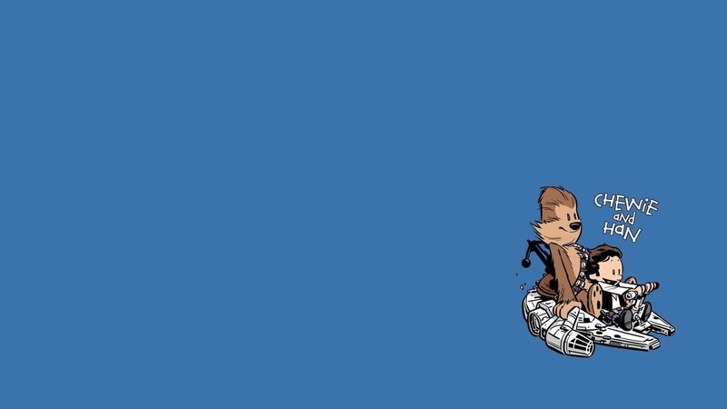 Chewbacca and Han Solo