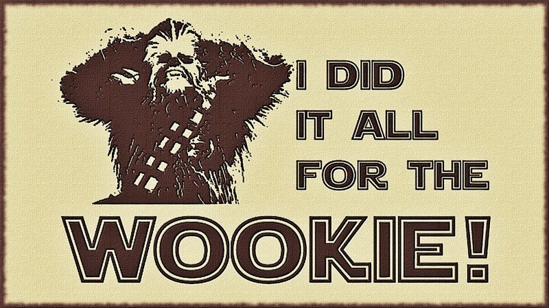 Chewbacca Character — Brown