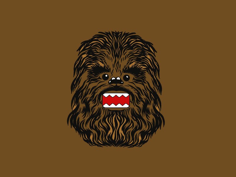 Chewbacca Head — Brown