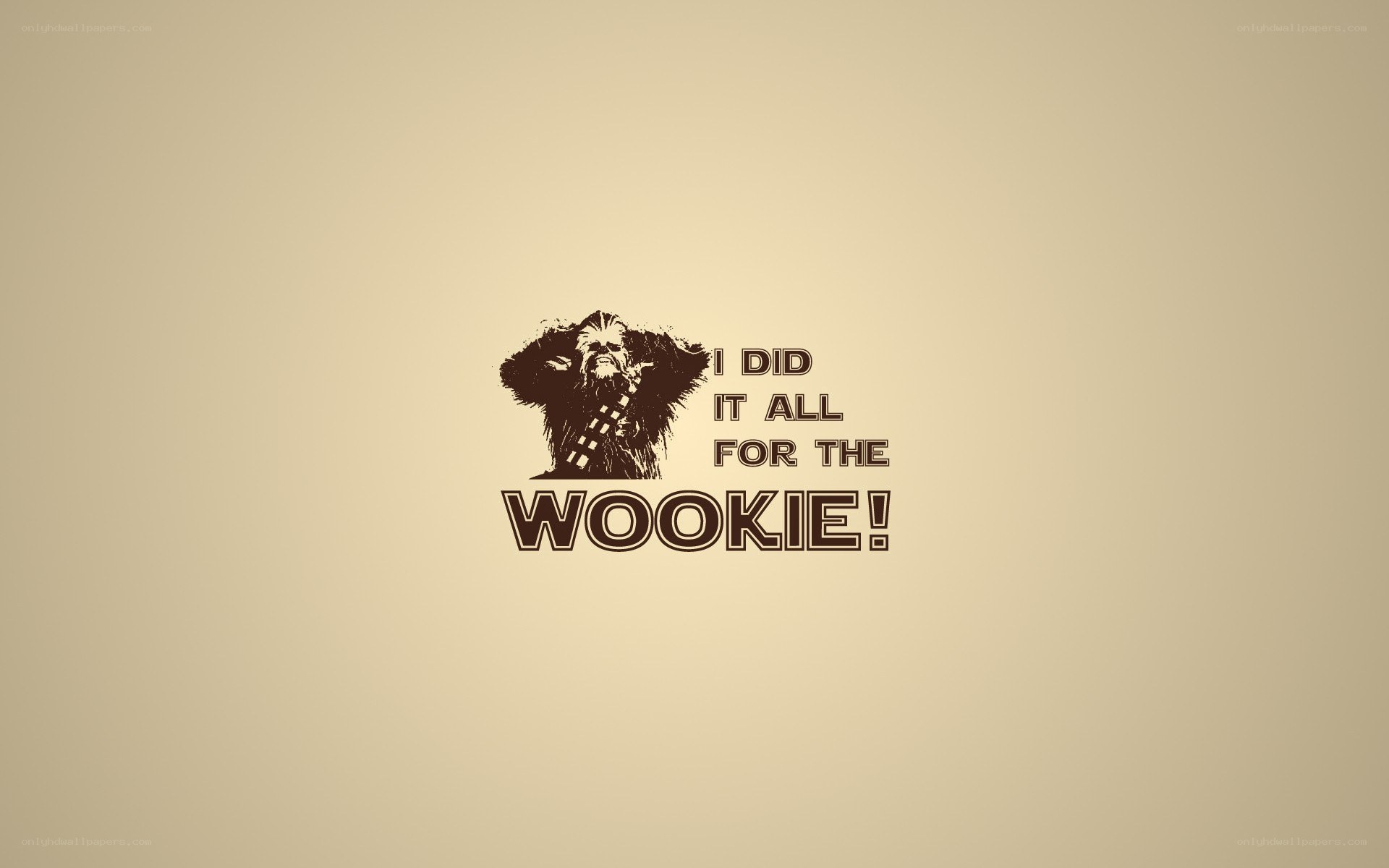 Chewbacca meme wallpaper