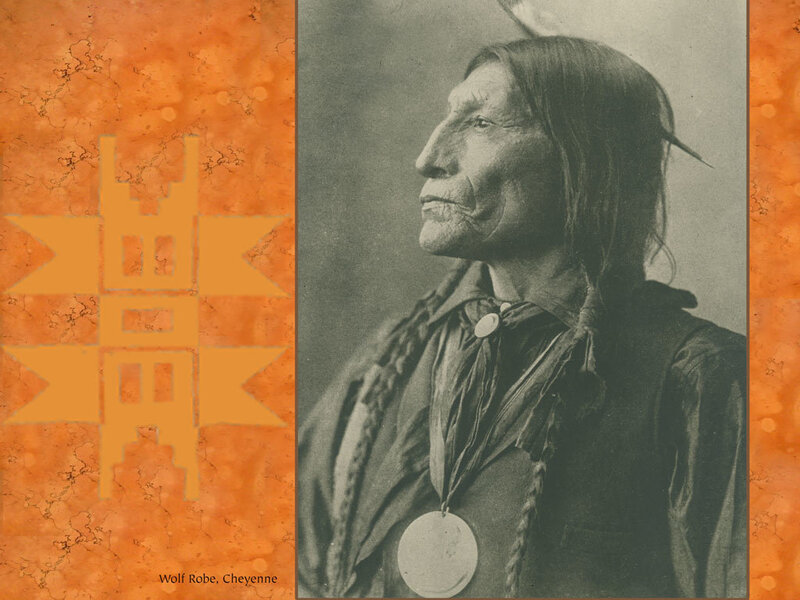 Cheyenne Man in Profile