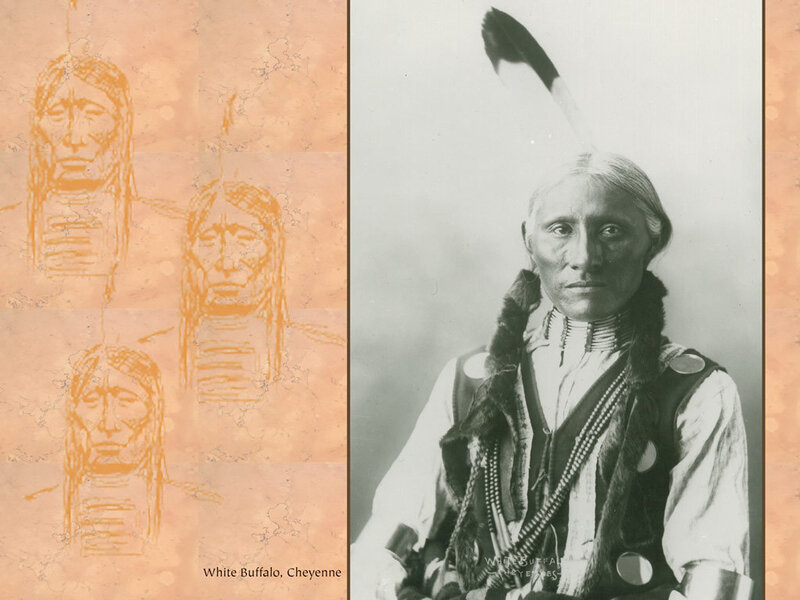 Cheyenne Man Portrait